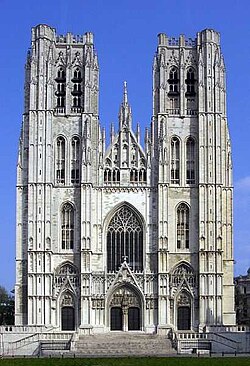 St. Michael und St. Gudula in Brüssel, Konkathedrale des Erzbistums