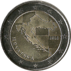 2 Euro Kroatien