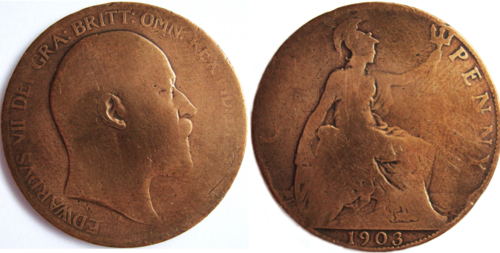 1 Penny 1903King Edward VII