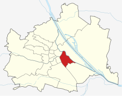 Lage von Landstraße (Wien) in Wien (anklickbare Karte)