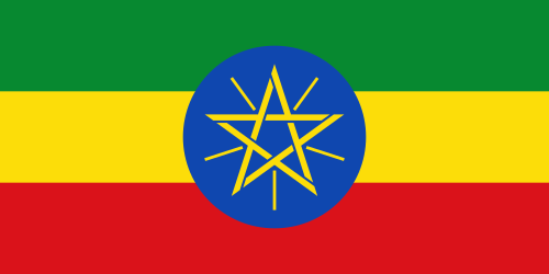 Flagge Äthiopiens