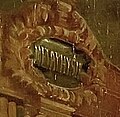 Schild mit der Aufschrift Metaphysik (Museum Georg Schäfer)