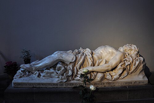 Le Christ gisant von Jean Del Cour