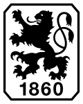 Wappen von FC Bayern München (l.) und TSV 1860 München (r.)