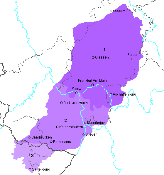 Rheinfränkische Dialekte