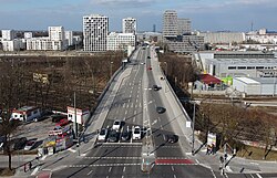 Blick von Süden nach Norden (März 2022)