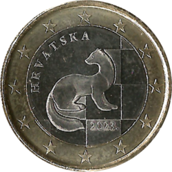 1 Euro Kroatien