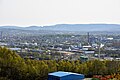 Blick vom Piesberg auf die Fläche der ehe­maligen Robert Barracks