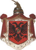 Wappen des Königreiches Albanien 1928–1939