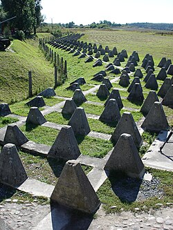 Panzer­sperren (Höcker­linie)
