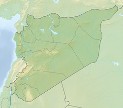 Reliefkarte: Syrien