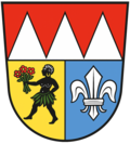 Altes Landkreiswappen Würzburg von 1957 bis 1974