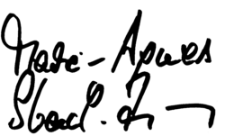 Unterschrift Marie-Agnes Strack-Zimmermann (Autogramm) deutsche Politikerin