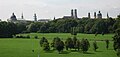 Englischer Garten mit Blick Richtung Königinstraße